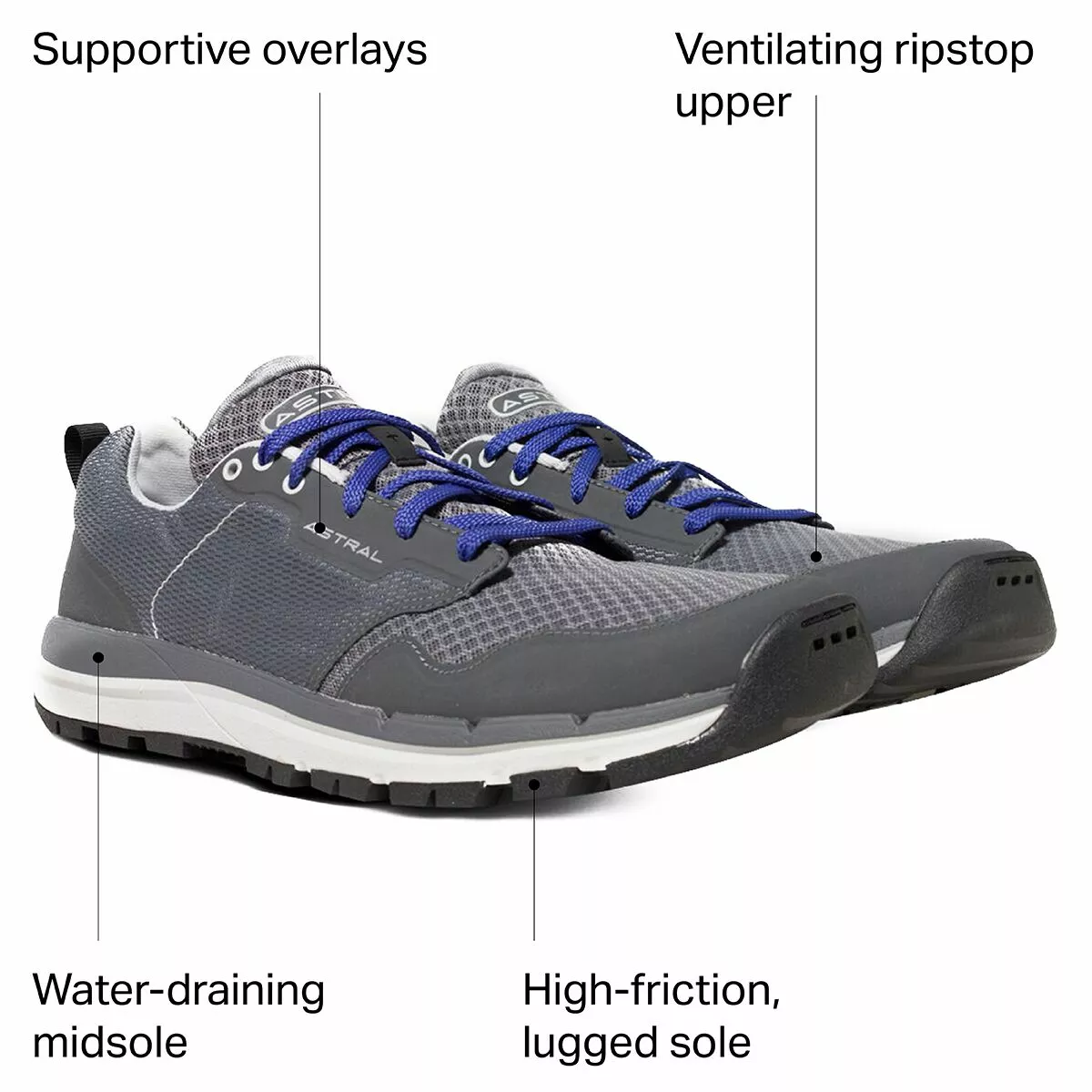 Astral Tr1 Mesh Water Shoe Men's 4 Astral Tr1 Mesh Water Shoe Men's - Image 2