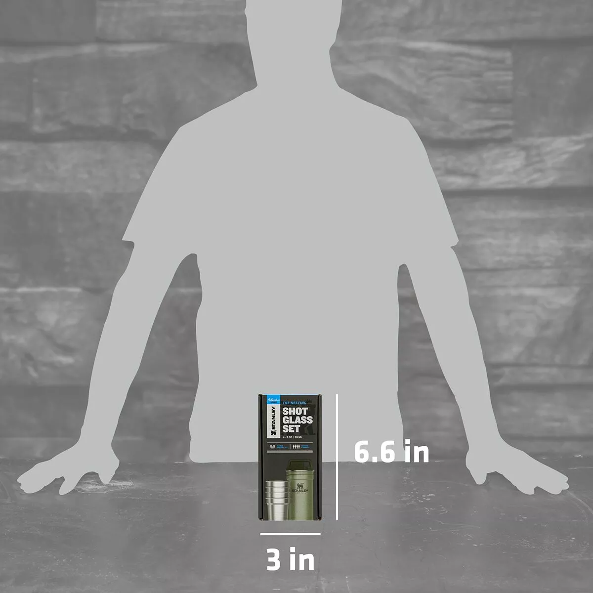 Stanley Adventure Nesting Shot Glass Set 4 Stanley Adventure Nesting Shot Glass Set - Image 2