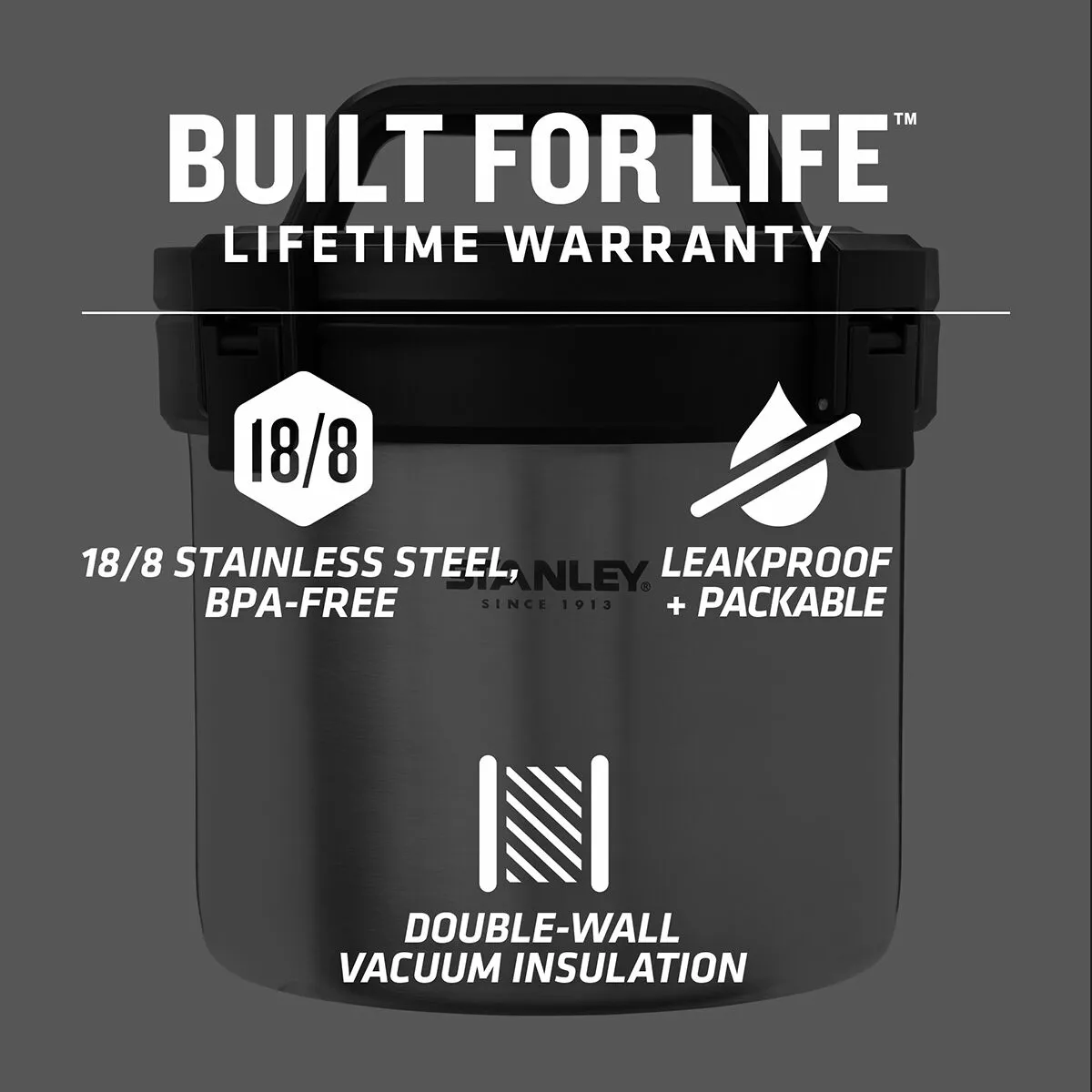 Stanley Adventure 3qt Stay Hot Camp Crock 6 Stanley Adventure 3qt Stay Hot Camp Crock - Image 4